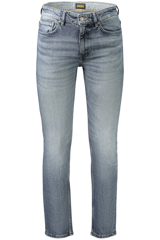 BOSS Calças de ganga slim · Azul