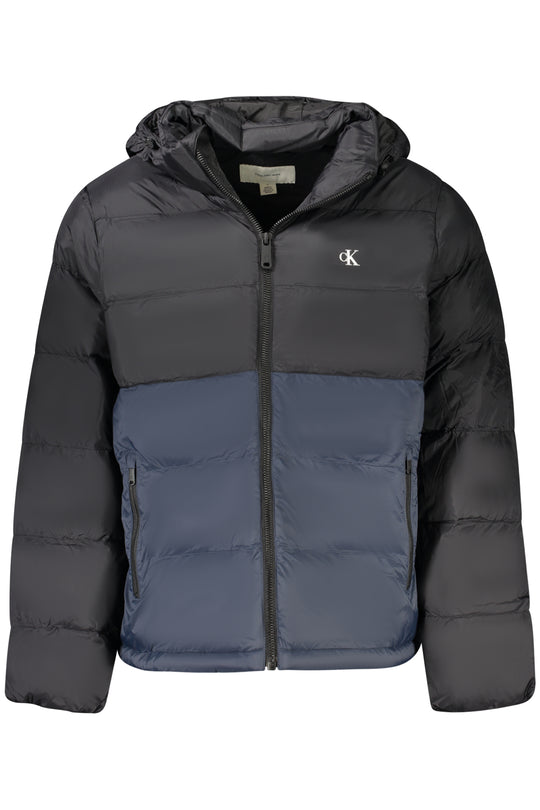 CALVIN KLEIN Casaco corta-vento com capuz amovível · Preto