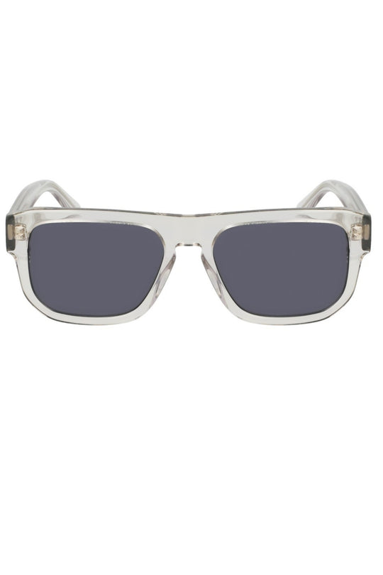 CALVIN KLEIN Lunettes de soleil carrées à verres bleus
