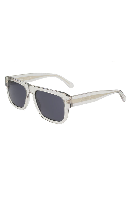 CALVIN KLEIN Lunettes de soleil carrées à verres bleus