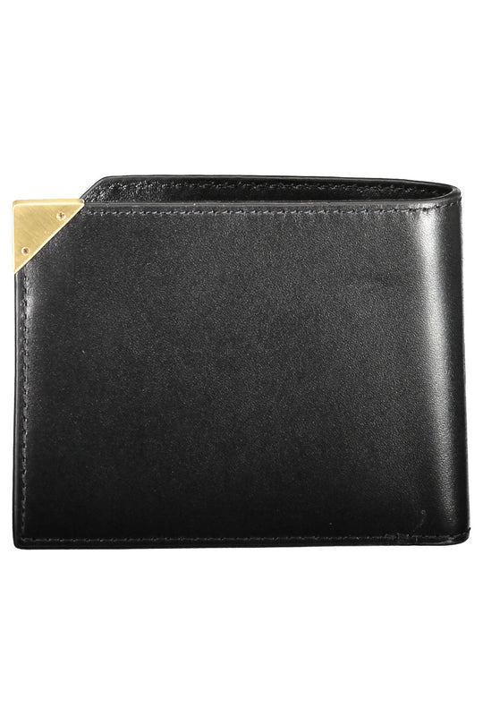 CALVIN KLEIN Portefeuille en cuir anti-RFID · Noir