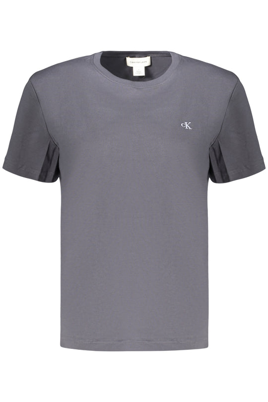 CALVIN KLEIN KURZÄRMELIGES DAMEN-T-SHIRT GRAU