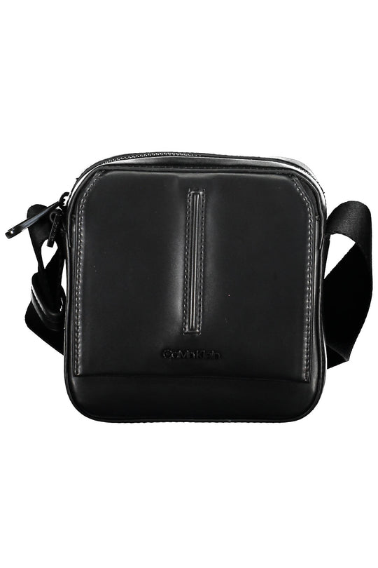 CALVIN KLEIN Sac bandoulière avec 1 poche extérieure et fermeture à pression et zippée · Noir