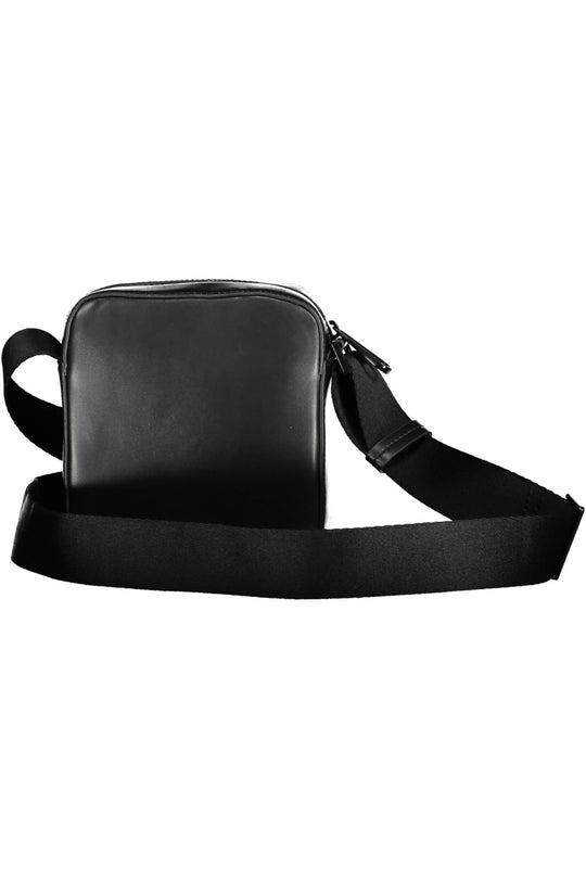 CALVIN KLEIN Sac bandoulière avec 1 poche extérieure et fermeture à pression et zippée · Noir