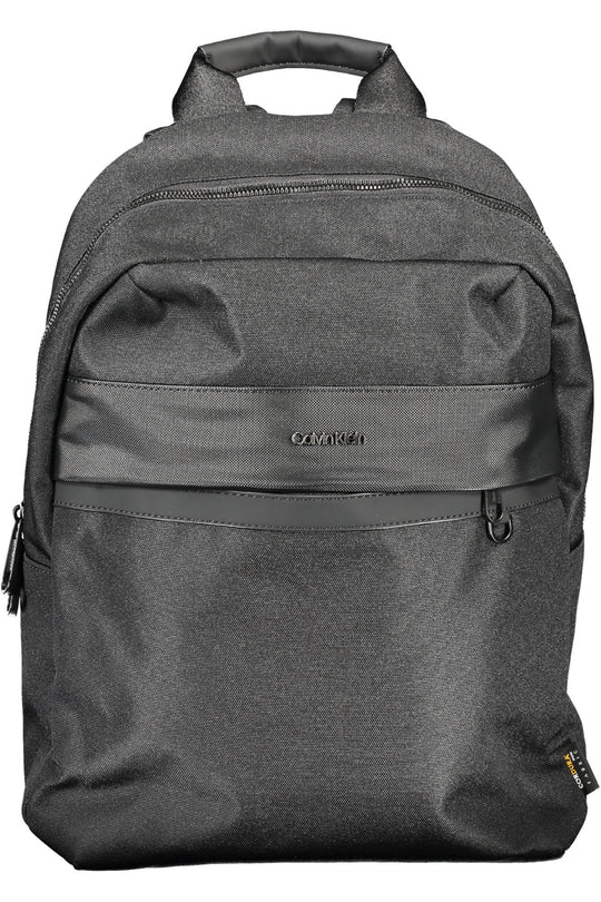 CALVIN KLEIN Mochila com detalhes contrastantes · Preto
