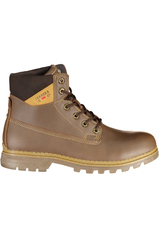 CARRERA Botas de atacadores · Castanho