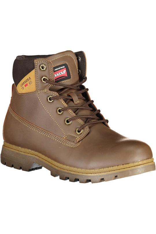 CARRERA Botas de atacadores · Castanho