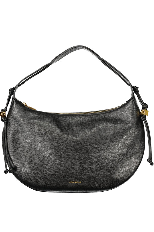 COCCINELLE Mala Thess em pele – Preto