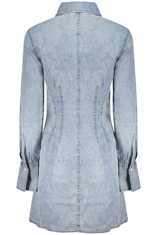 DESIGUAL Vestido curto · Azul-claro