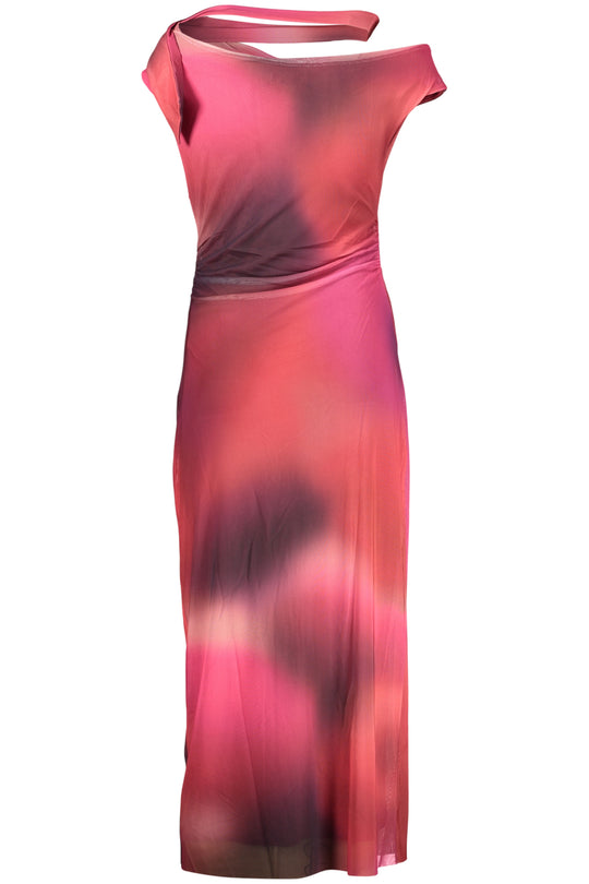 DESIGUAL Vestido comprido · Roxo