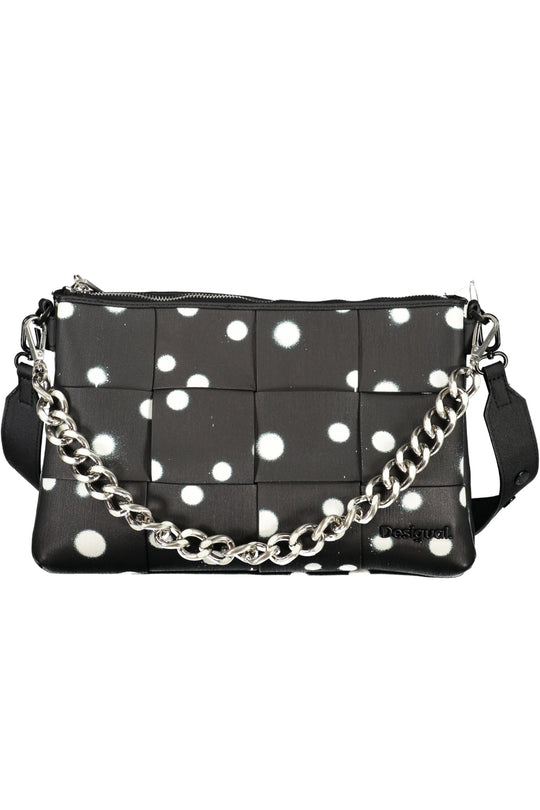 DESIGUAL Mala com corrente – Preto