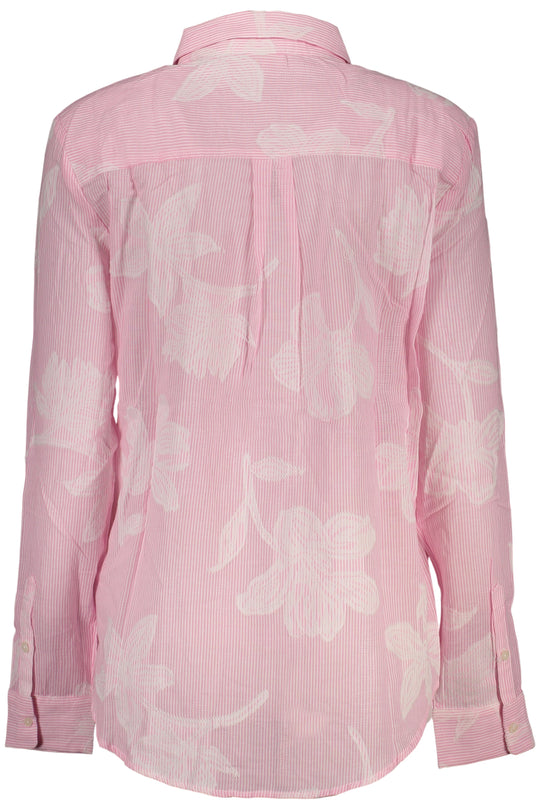 DESIGUAL Camisa em algodão com estampado · Rosa