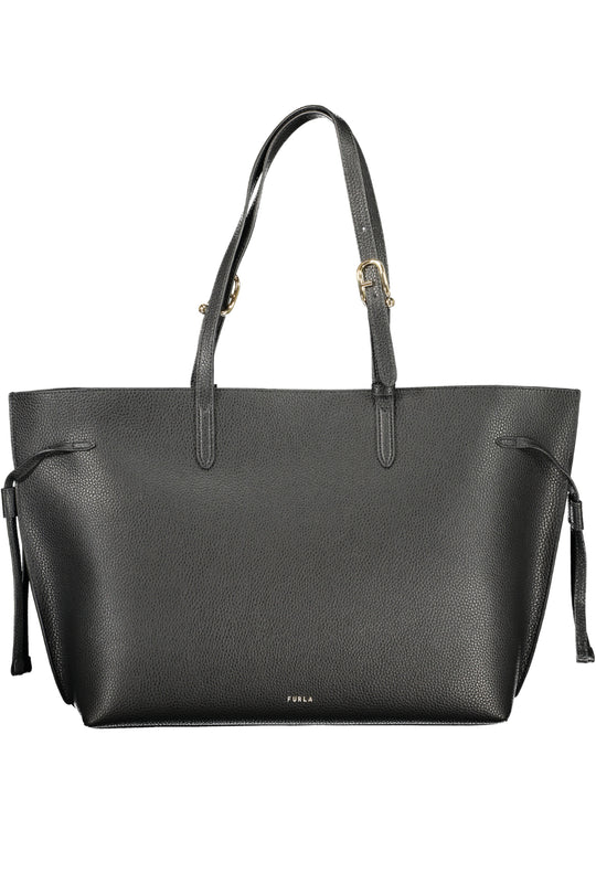 FURLA Mala em pele · Preto