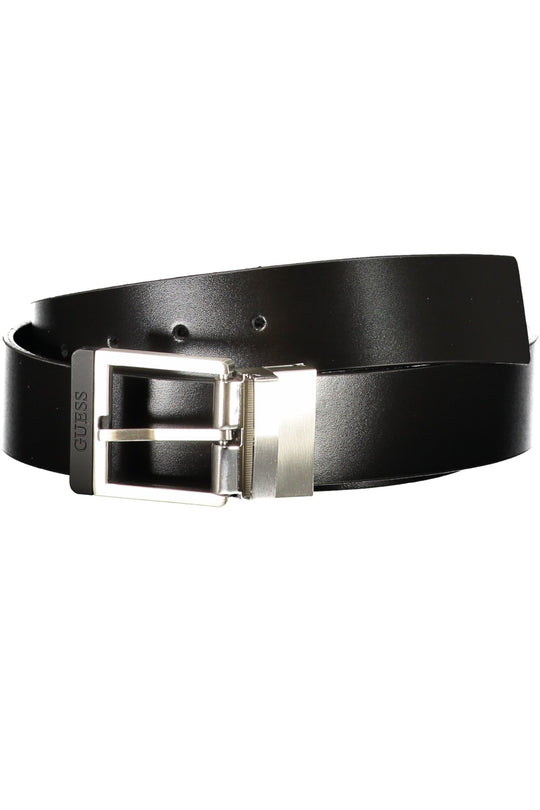 GUESS JEANS Ceinture en cuir · Noir