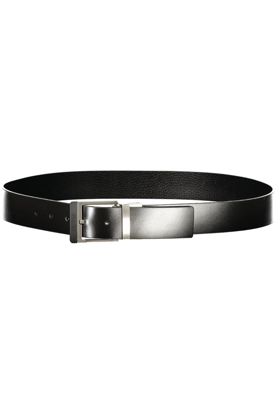 GUESS JEANS Ceinture en cuir · Noir