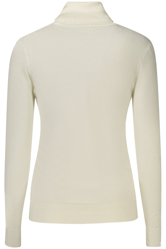 GUESS JEANS Camisola de gola alta – Branco