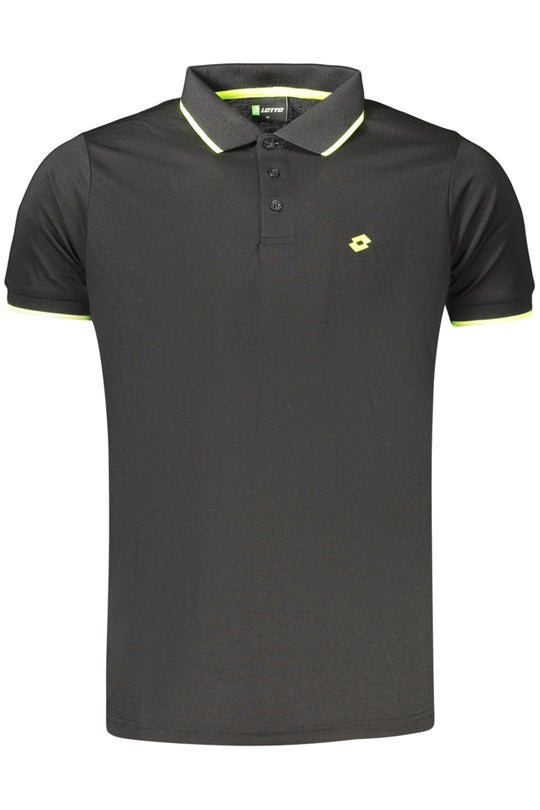 LOTTO Polo com estampado – Preto