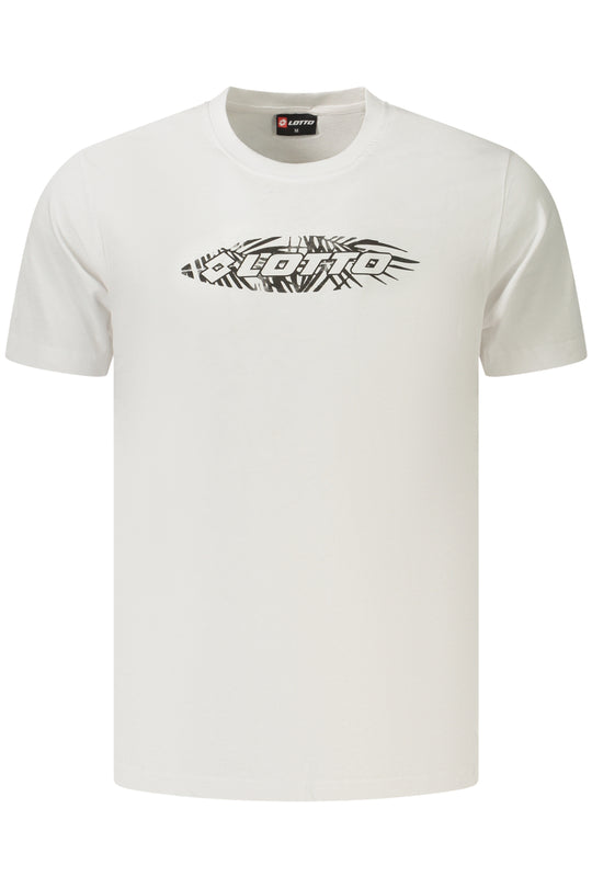 LOTTO T-shirt em algodão com estampado – Branco