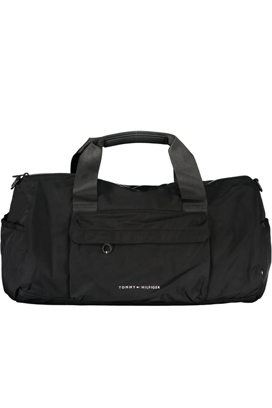 TOMMY HILFIGER Tasche mit zwei Henkeln – Schwarz