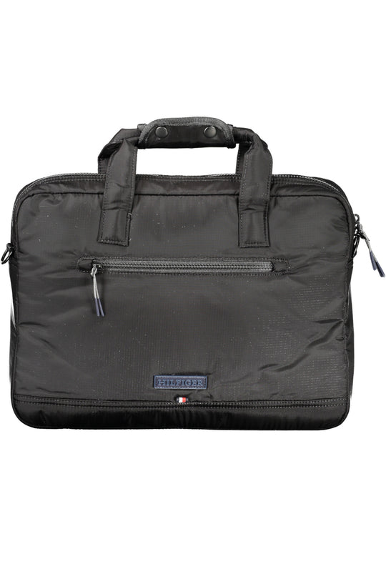TOMMY HILFIGER Porte-documents en nylon · Noir