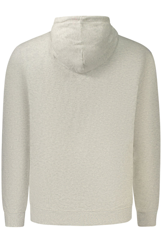 TOMMY HILFIGER Sweatshirt com capuz em algodão com estampado · Cinzento