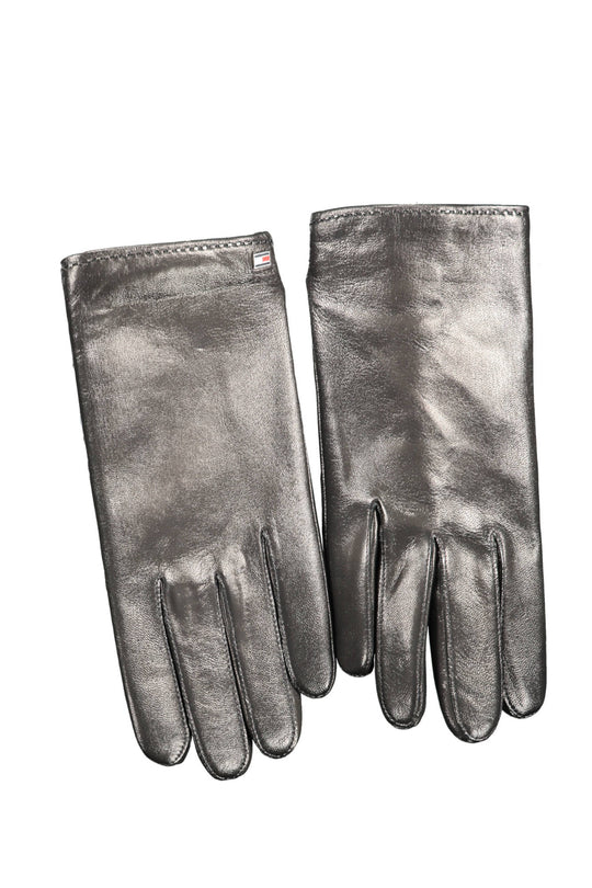 TOMMY HILFIGER Handschuhe aus Leder · Schwarz