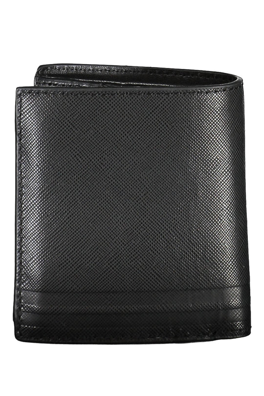 TOMMY HILFIGER Carteira em pele com estampado · Preto