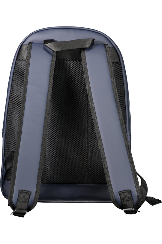 TOMMY HILFIGER Sac à dos avec 1 poche extérieure, 1 poche intérieure et contrastes · Bleu