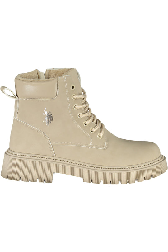 U.S. POLO ASSN. Botas de atacadores – Bege