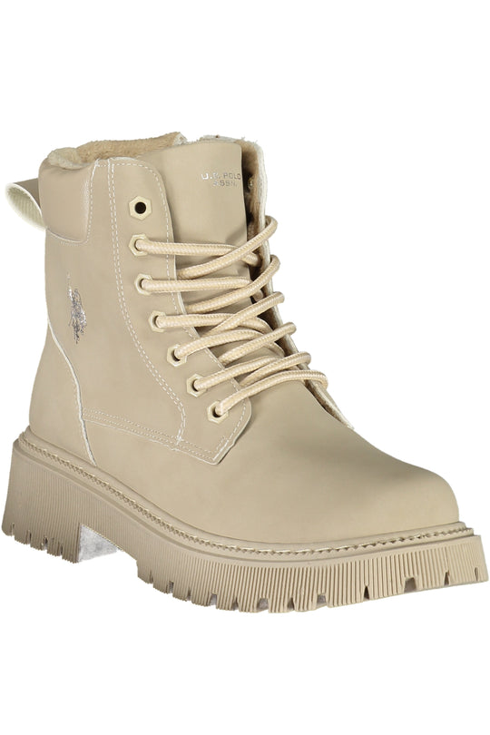 U.S. POLO ASSN. Botas de atacadores – Bege