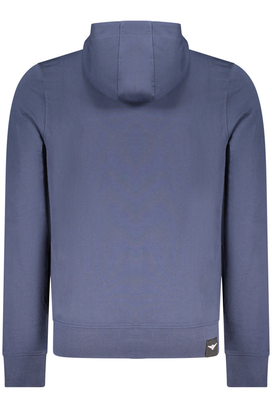 Accademia Militare Military Academy Men's Blue Zip-Up Sweatshirt