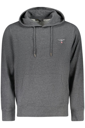 Accademia Militare Military Academy Men's Gray Zip-Up Sweatshirt