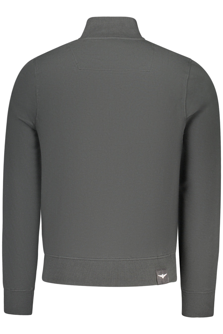 Accademia Militare Military Academy Men's Black Zip-Up Sweatshirt