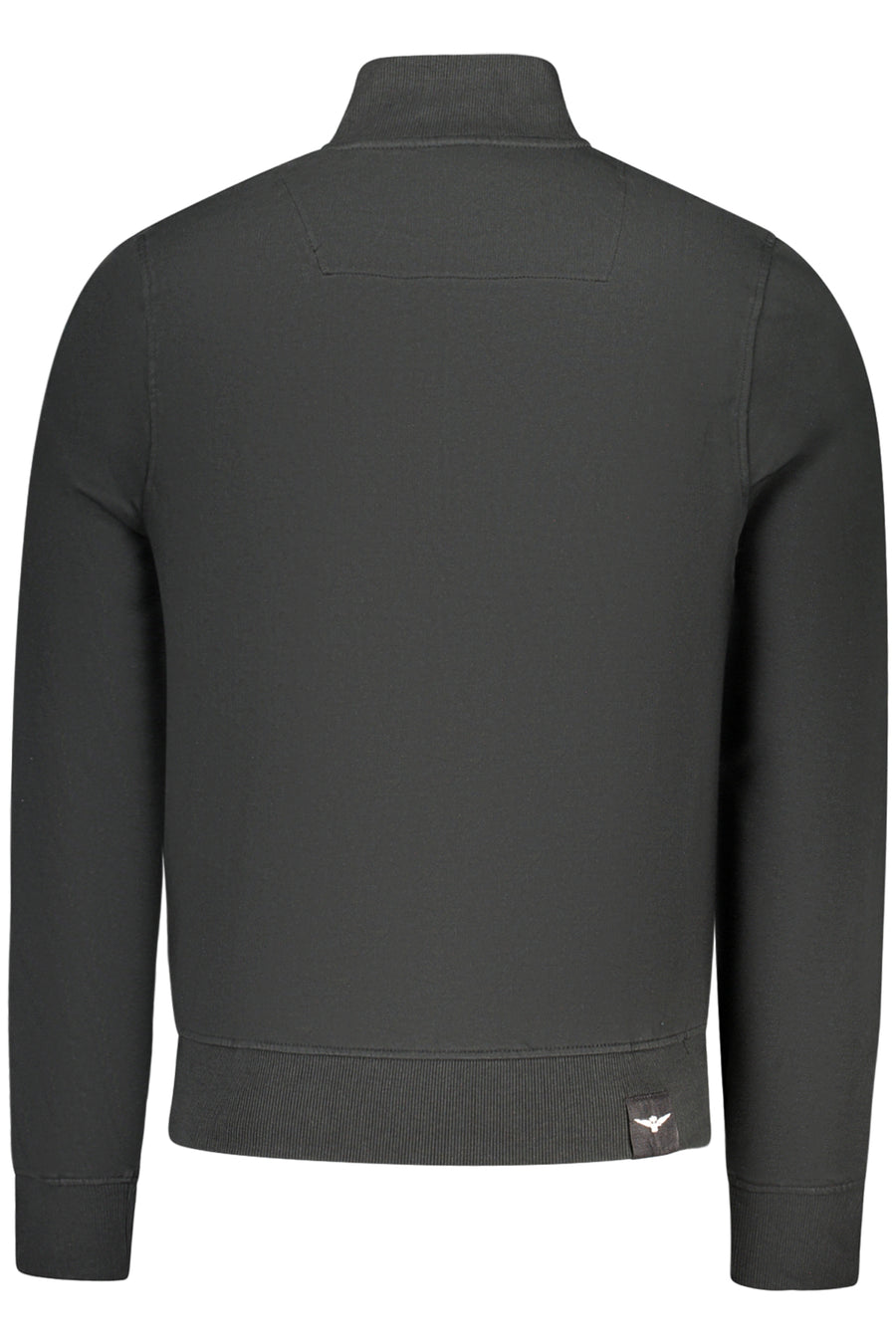 Accademia Militare Military Academy Men's Black Zip-Up Sweatshirt