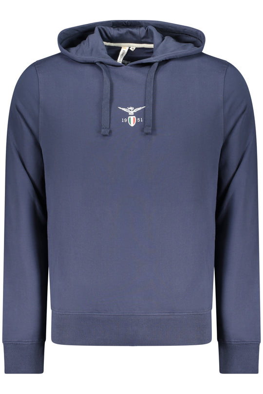 Accademia Militare Military Academy Men's Blue Zip-Up Sweatshirt