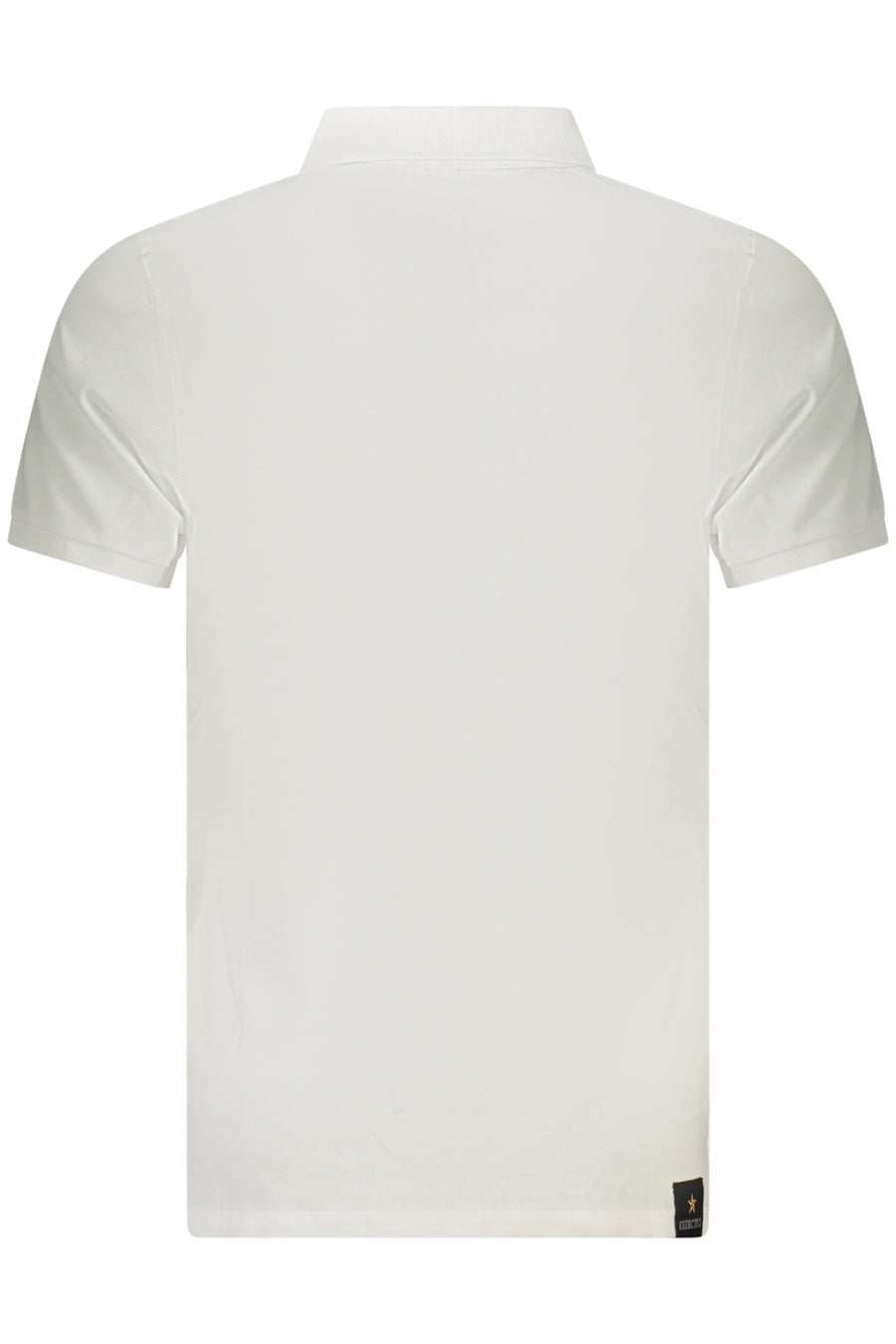 Accademia Militare Military Academy Men's Short-Sleeved Polo Shirt, White