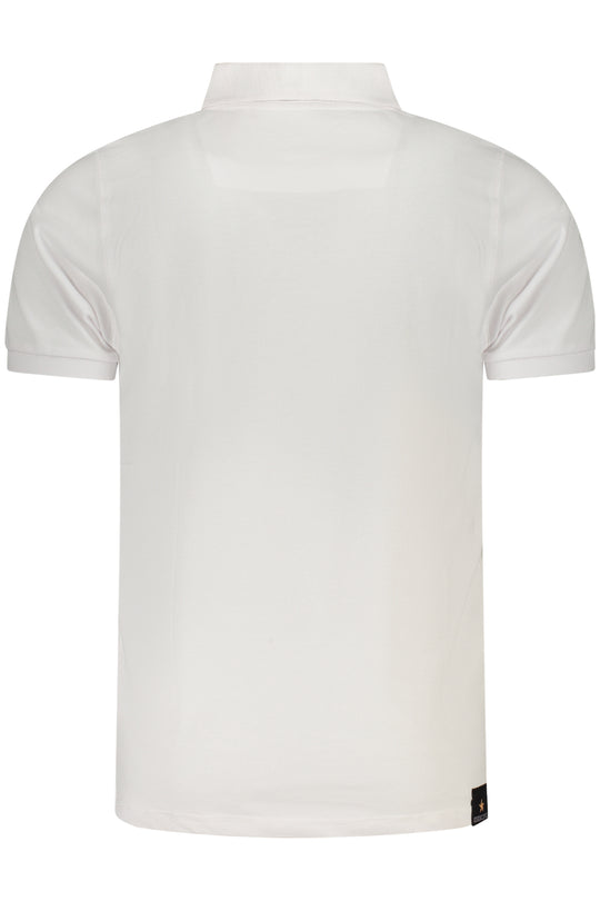Accademia Militare Military Academy Men's Short Sleeve Polo White