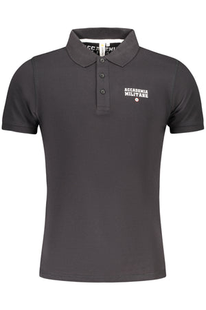 Accademia Militare Men's Polo Shirt — Black