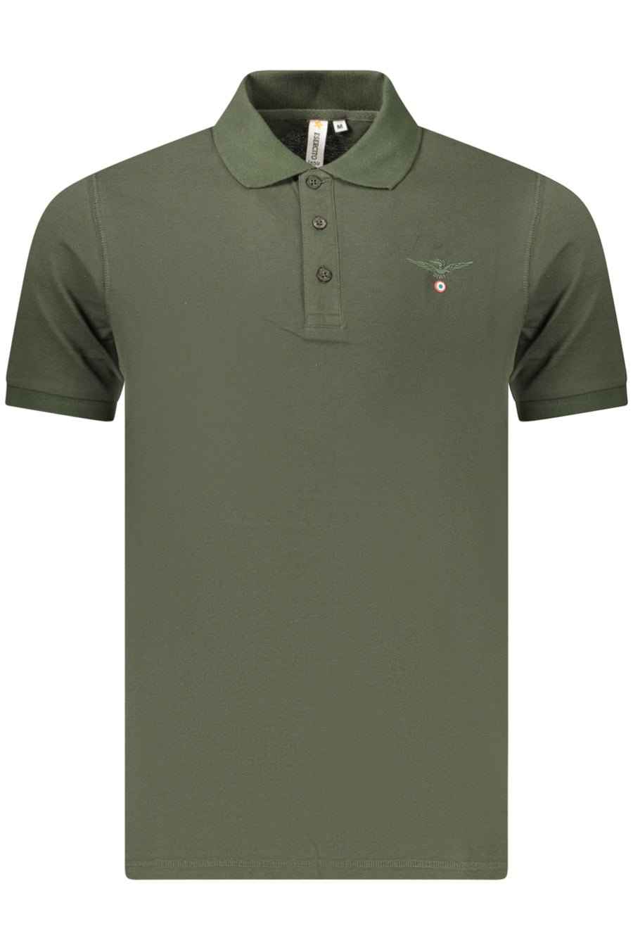 Accademia Militare Military Academy Men's Short-Sleeved Polo Shirt, Green