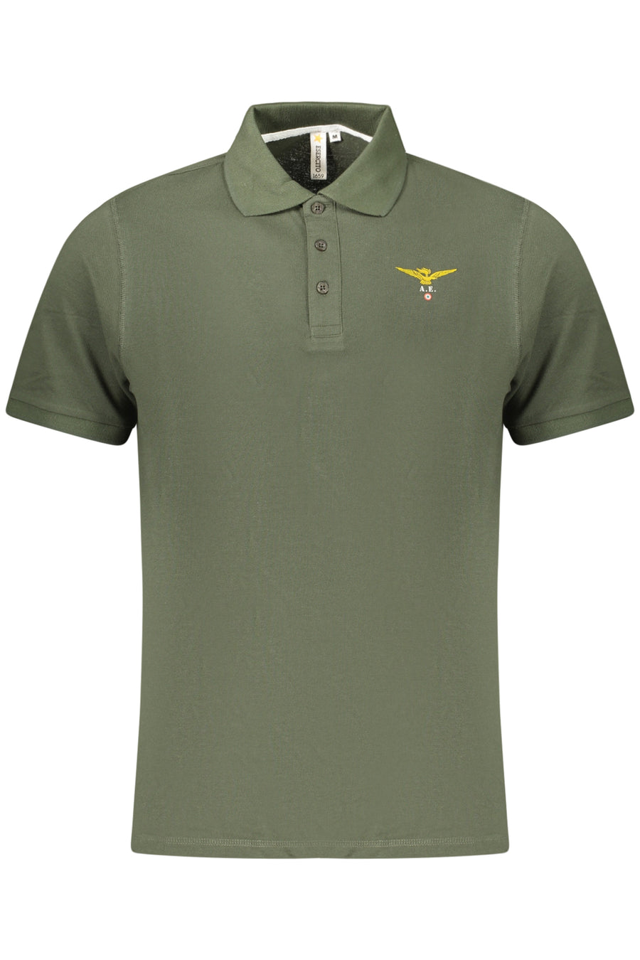 Accademia Militare Military Academy Men's Short-Sleeved Polo Shirt, Green