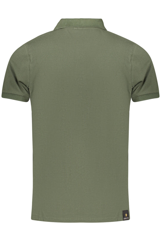 Accademia Militare Military Academy Men's Short-Sleeved Polo Shirt, Green