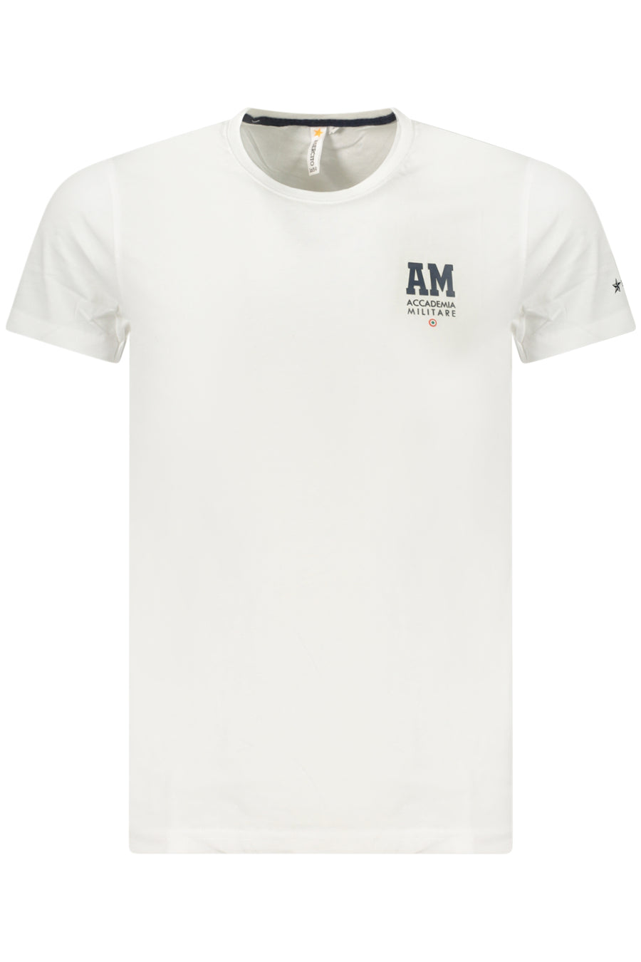 Accademia Militare Military Academy Men's Short-Sleeved T-Shirt White