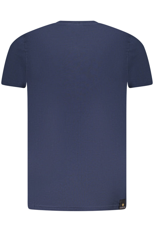 Accademia Militare Military Academy Men's Short Sleeve T-Shirt Blue