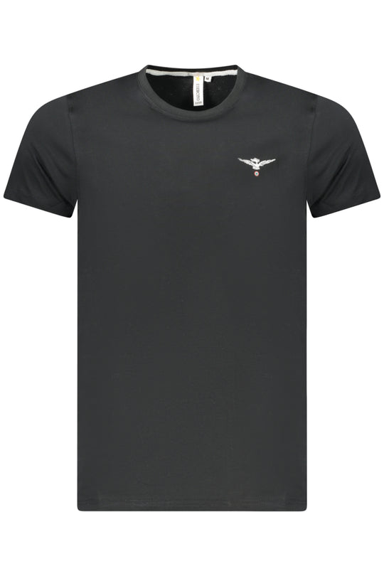 Accademia Militare Military Academy Men's Black Short-Sleeve T-Shirt