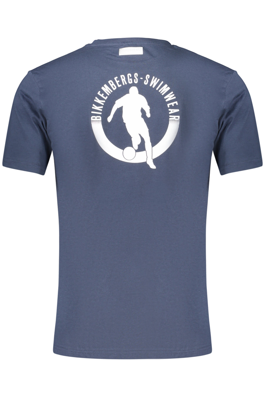 Bikkembergs Men's Short-Sleeve T-Shirt Blue