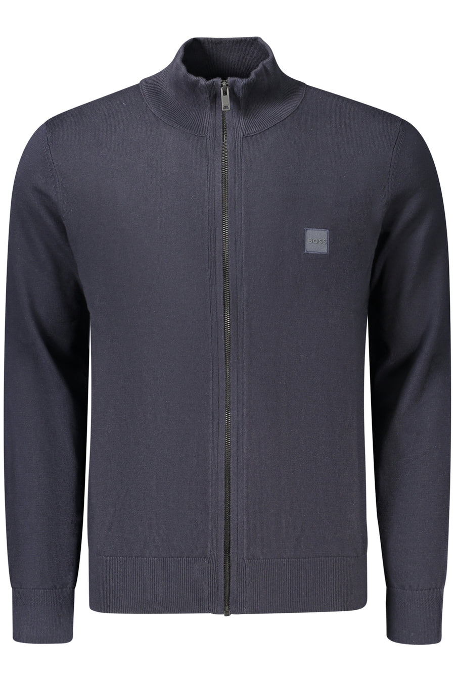 BOSS Cashmere-Blend Cardigan – Azul