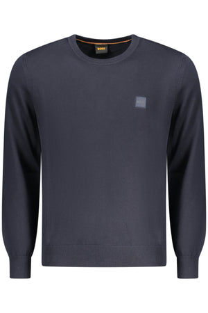 BOSS Men's Blue Sweater