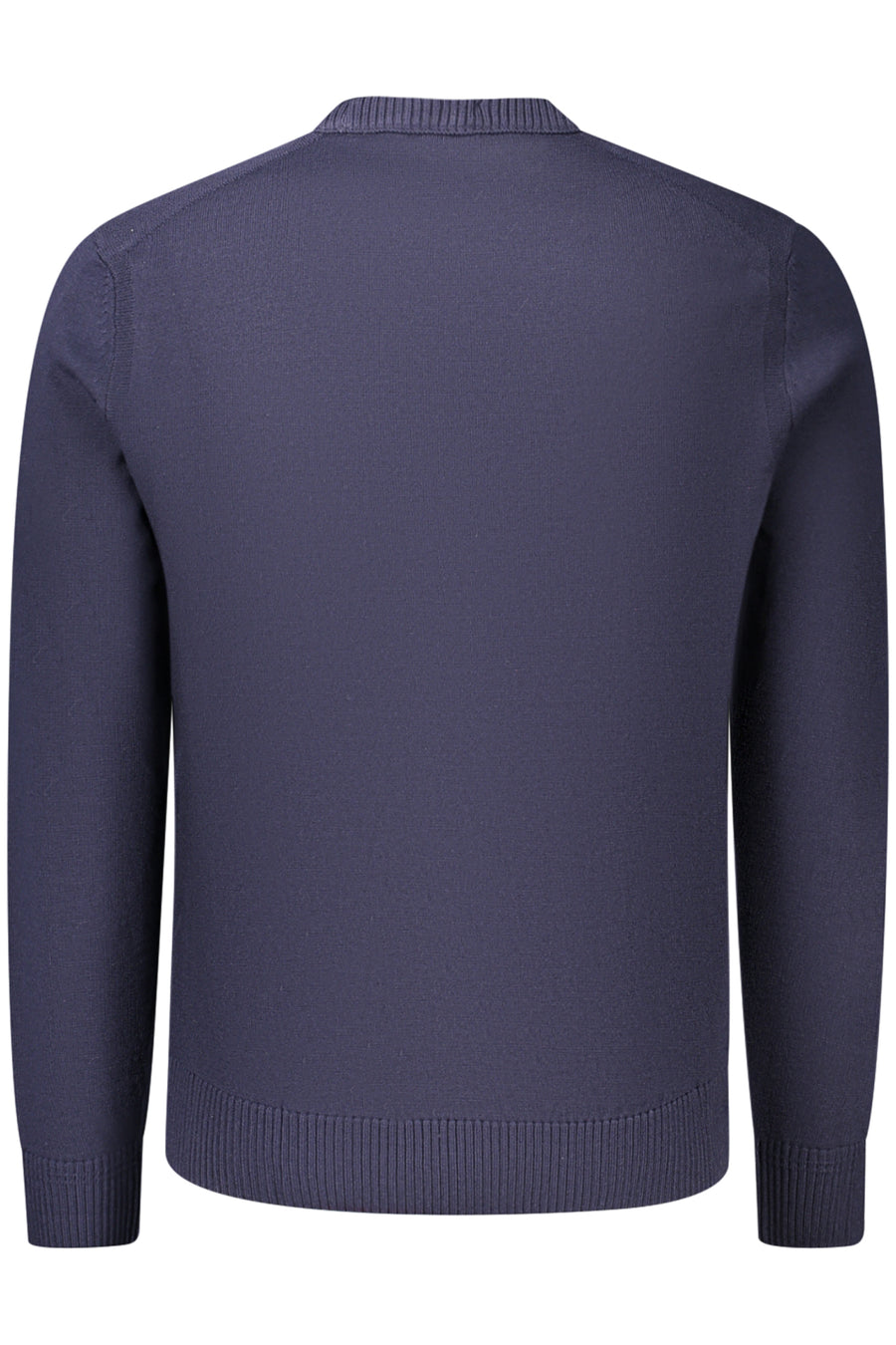 BOSS Crew-Neck Wool Sweater – Azul