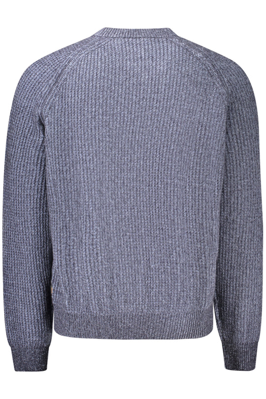 BOSS Camisola em lã com caxemira · Azul