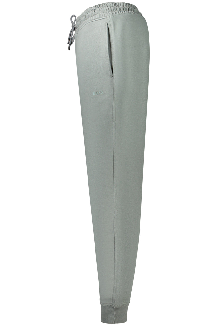 BOSS Calças jogger em algodão — Verde
